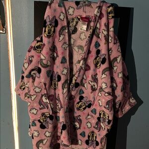 Disney Pink Character Print Cape